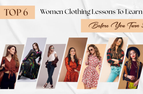 Clothing lesson for women before 30
